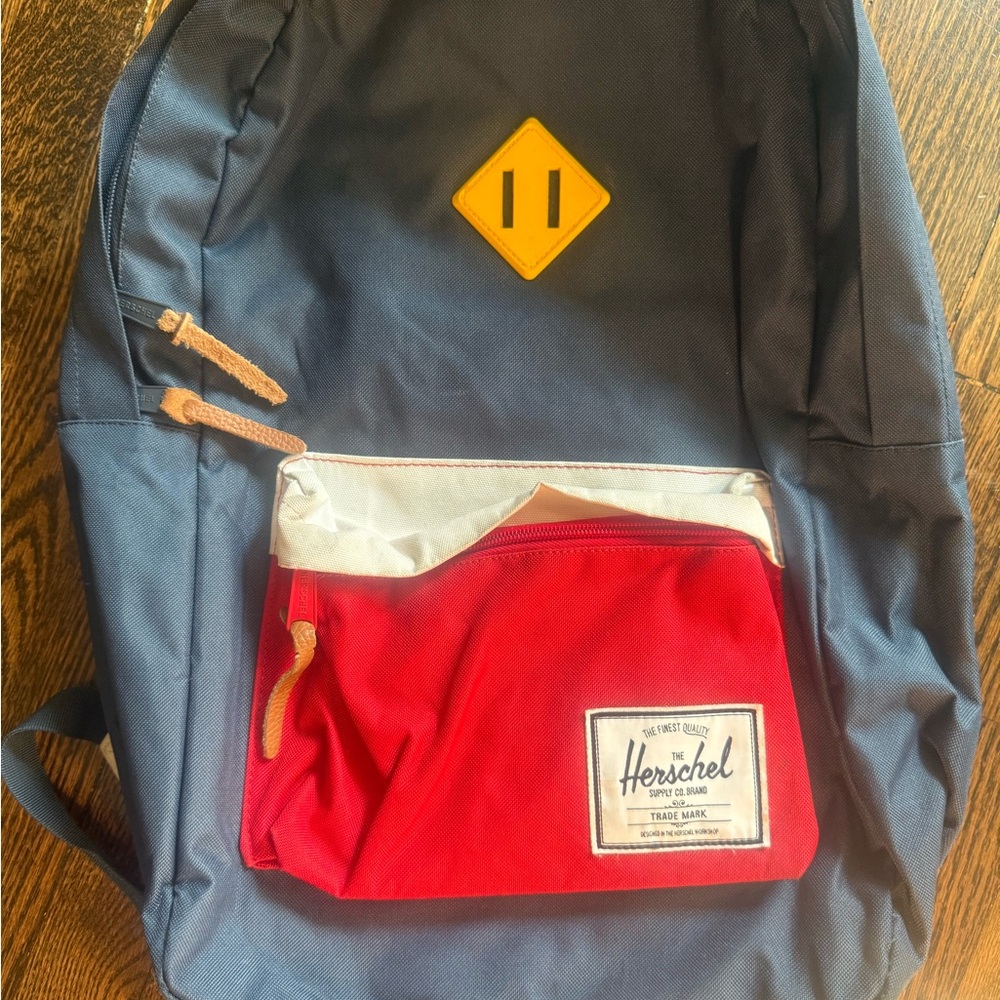 Herschel Supply Company Blue and Red Philippines special Backpack Classic Design
